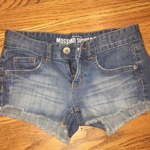 Mossimo Supply Co. Low Rise Jean Shorts